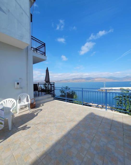 Ocean Vista Retreat Vila Skala Polichnitou Exterior foto